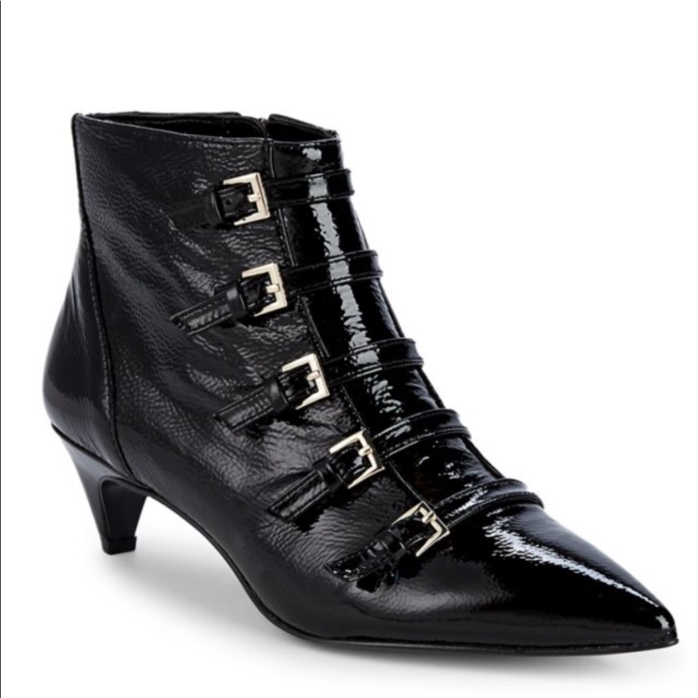 Zydeco Pointy Toe Buckle Boots